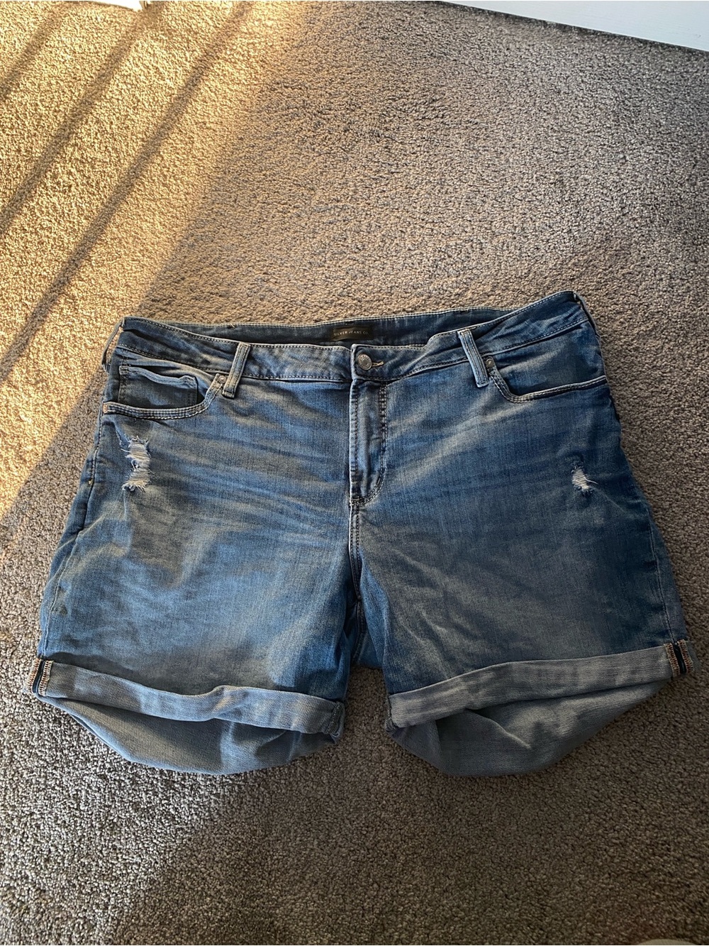Silver Jeans Blue Jean Shorts